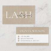 ヴィンテージ古い紙ラッシュ拡張機能 名刺 (正面/裏面)