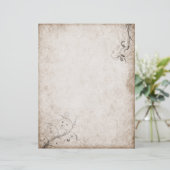 ヴィンテージ古い紙文房具 (スタンド正面)