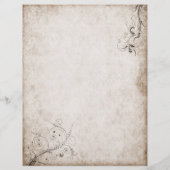 ヴィンテージ古い紙文房具 (裏面)