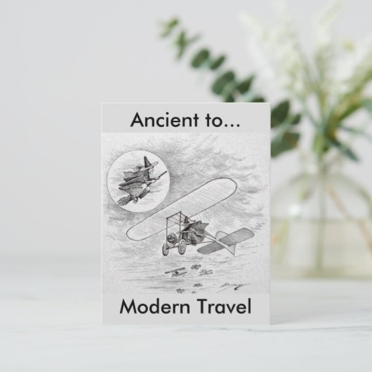 ヴィンテージ古代から旅行モダンへ ポストカード (スタンド正面)