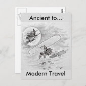 ヴィンテージ古代から旅行モダンへ ポストカード (正面/裏面)