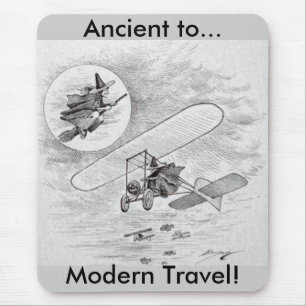ヴィンテージ古代から旅行モダンへ マウスパッド