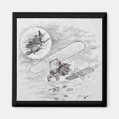 ヴィンテージ古代から旅行モダンへ マグネット (正面)