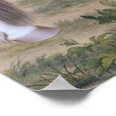 ヴィンテージ古代中国の美術 ポスター (角)