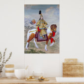 ヴィンテージ古代中国の美術 ポスター (キッチン)