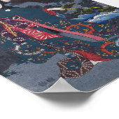 ヴィンテージ古代日本の美術 ポスター (角)