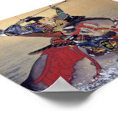 ヴィンテージ古代日本の美術 ポスター (角)