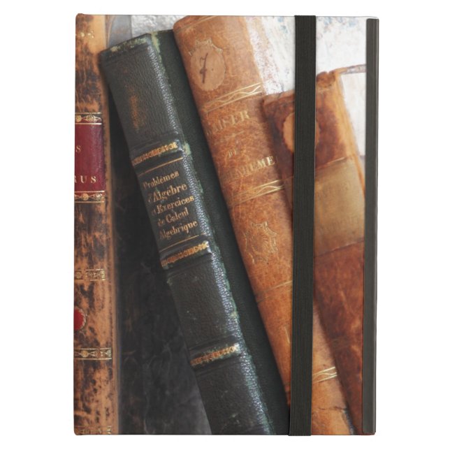 ヴィンテージ古書 iPad AIRケース (正面(閉時))