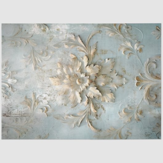 ヴィンテージ古絵を描い壁金ゴールド手スケッチスクリプト 薄葉紙 (正面)