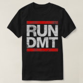 ヴィンテージ古走校DMT 90sスタイルパーティー Tシャツ (デザイン正面)