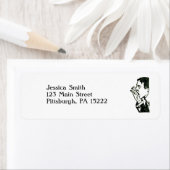 ヴィンテージ叫び声 ラベル (インサイチュ)