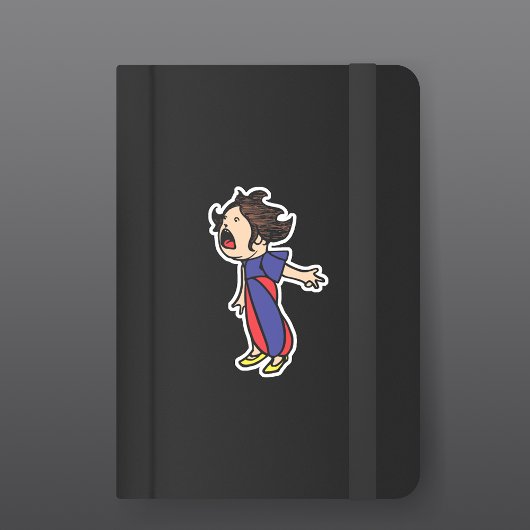 ヴィンテージ叫ぶ子 シール