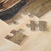 ヴィンテージ可愛いオレンジブラック&ホワイト子猫 ジグソーパズル (側面)