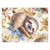 ヴィンテージ可愛いスパッパターン テーブルクロス (正面(横))