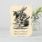 ヴィンテージ可愛い性別が赤ちゃんシャワーパーティーを明かす 招待状 (スタンド正面)