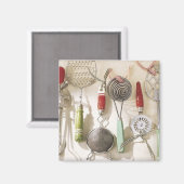 ヴィンテージ台所用具磁石 マグネット (正面/裏面)