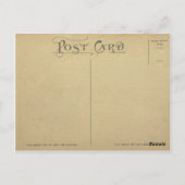 ヴィンテージ台所用品イラストレーション ポストカード (裏面)