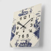 ヴィンテージ台 スクエア壁時計 (傾斜)