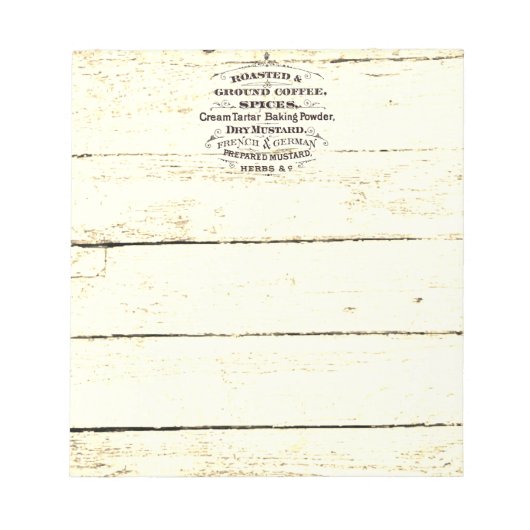 ヴィンテージ台 ノートパッド (正面)