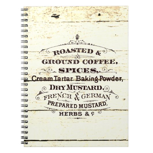 ヴィンテージ台 ノートブック (正面)