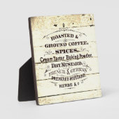 ヴィンテージ台 フォトプラーク (正面)