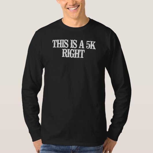 ヴィンテージ右5K Tシャツ (正面)
