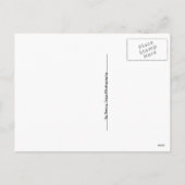 ヴィンテージ合板サンタ顔シームレスパターン シーズンポストカード (裏面)