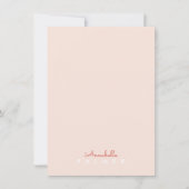 ヴィンテージ名ひな形 招待状 (正面)