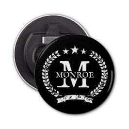 ヴィンテージ名モノグラム磁気ビールボトル開発機 栓抜き