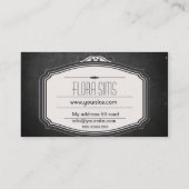 ヴィンテージ名刺 名刺 (裏面)