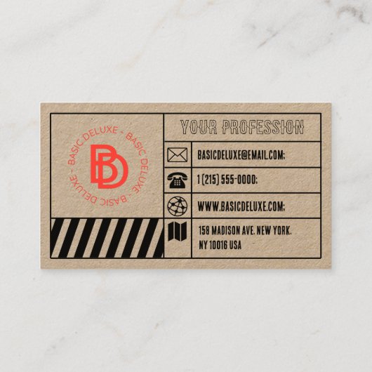 ヴィンテージ名刺 名刺 (裏面)