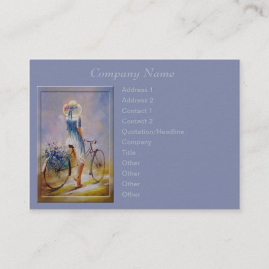 ヴィンテージ名刺 名刺 (正面)