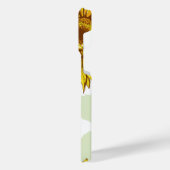 ヴィンテージ名勝ひまわりスリムフィットケース iPhoneケース (左側面)