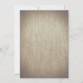 ヴィンテージ吸盤リ素朴ハーサルディナー 招待状 (裏面)