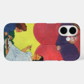 ヴィンテージ吹が傘の下で泡を吹く Case-Mate iPhoneケース (裏面 (横))