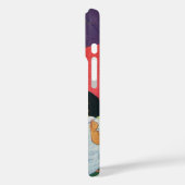 ヴィンテージ吹が傘の下で泡を吹く Case-Mate iPhoneケース (裏面 / 左)