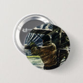 ヴィンテージ吹雪に従事する電気工事士 缶バッジ (正面&裏面)