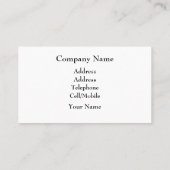 ヴィンテージ周期 名刺 (裏面)