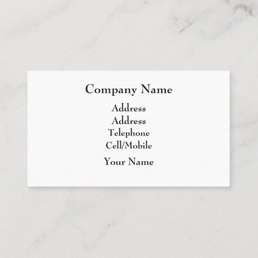 ヴィンテージ周期 名刺 (裏面)