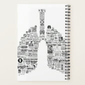 ヴィンテージ呼吸器治療 – 肺科医の才能 プランナー手帳 (裏面)