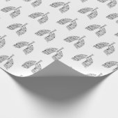 ヴィンテージ呼吸器療法 – 呼吸器科医の贈り物 ラッピングペーパー (角)