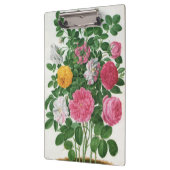 ヴィンテージ咲く花、春ガーデンバラ クリップボード (左)