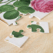 ヴィンテージ咲く花、春ガーデンバラ ジグソーパズル (側面)