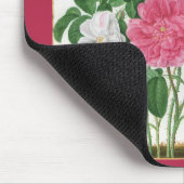 ヴィンテージ咲く花、春ガーデンバラ マウスパッド (コーナー)