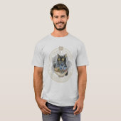 ヴィンテージ品質管理 黒猫ラーメンTシャツ Tシャツ (正面フル)
