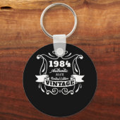 ヴィンテージ品質1984年の真の完成度 キーホルダー (正面)