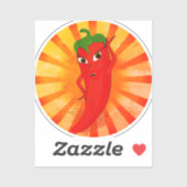 ヴィンテージ唐辛子スーパースター シール (シート)