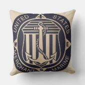 ヴィンテージ商船装飾用クッション クッション (裏面)