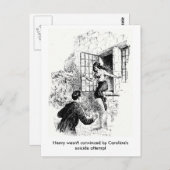 ヴィンテージ喜劇のはがき ポストカード (正面/裏面)