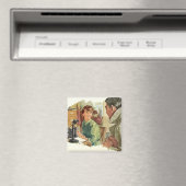 ヴィンテージ営業所、CEOボス、秘書 マグネット (インサイチュ (食洗機))